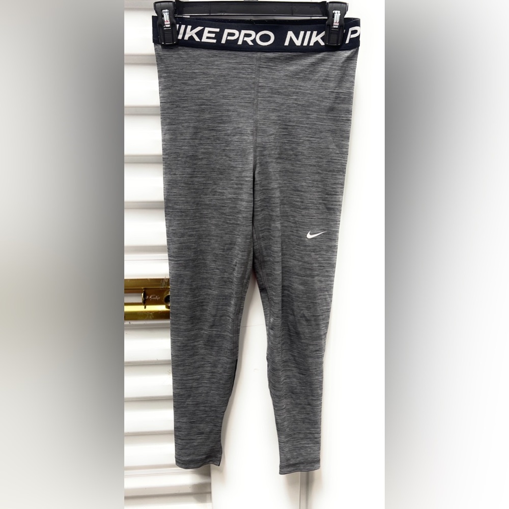 Nike Women Running Tights Gray Size Small